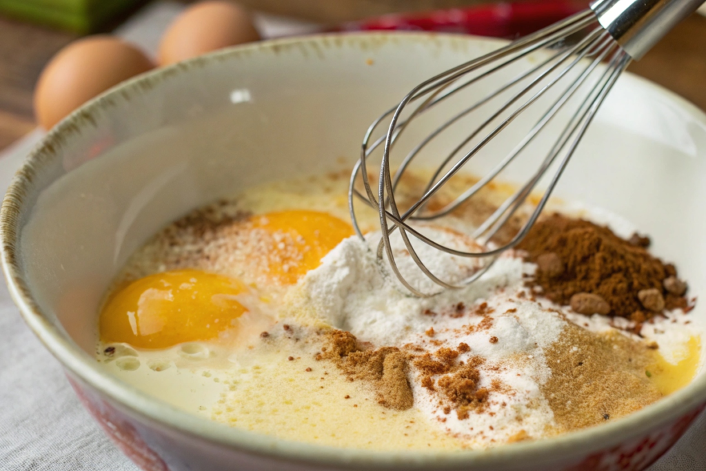 Balanced healthy french toast batter
