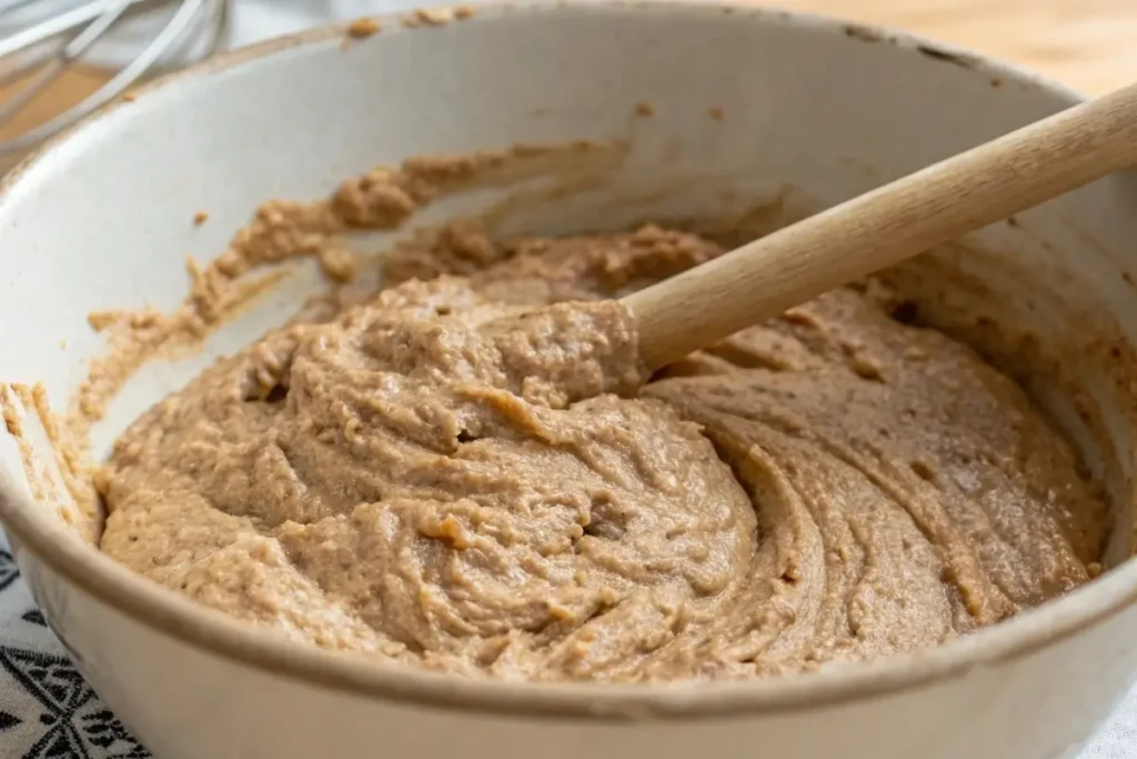 Naturally homemade buckwheat pancake batter