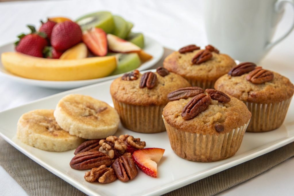 Delicious Banana Pecan Muffins