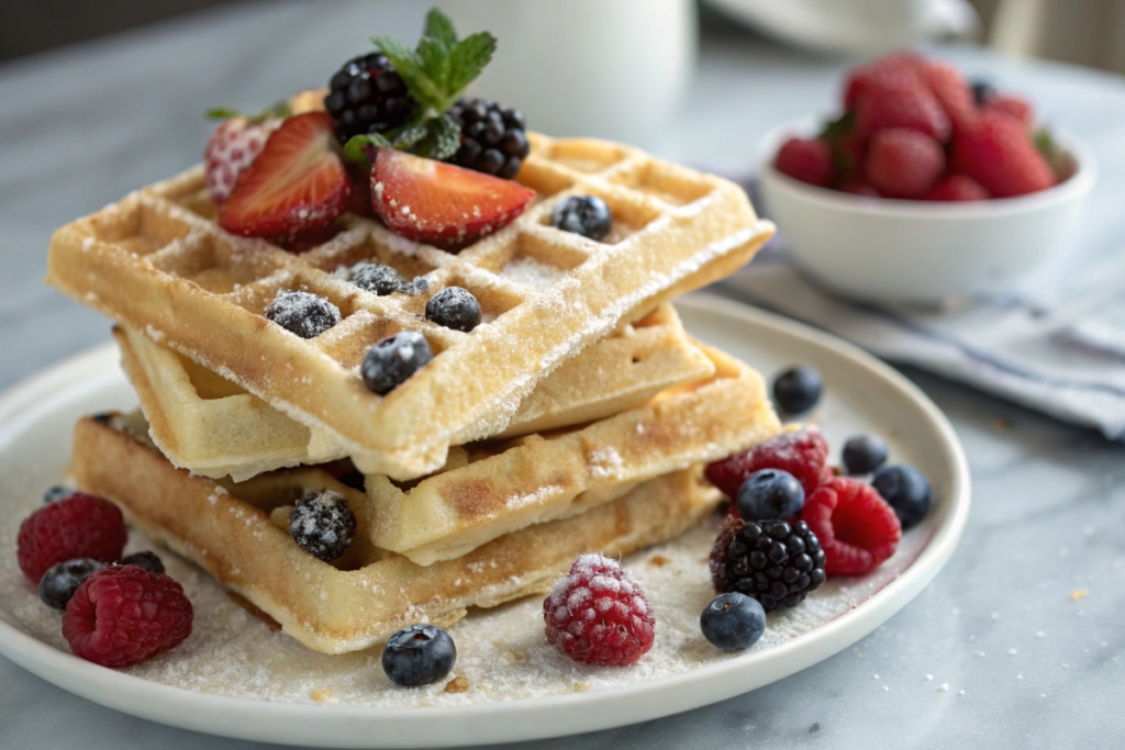 Crisp Dairy Free Waffles