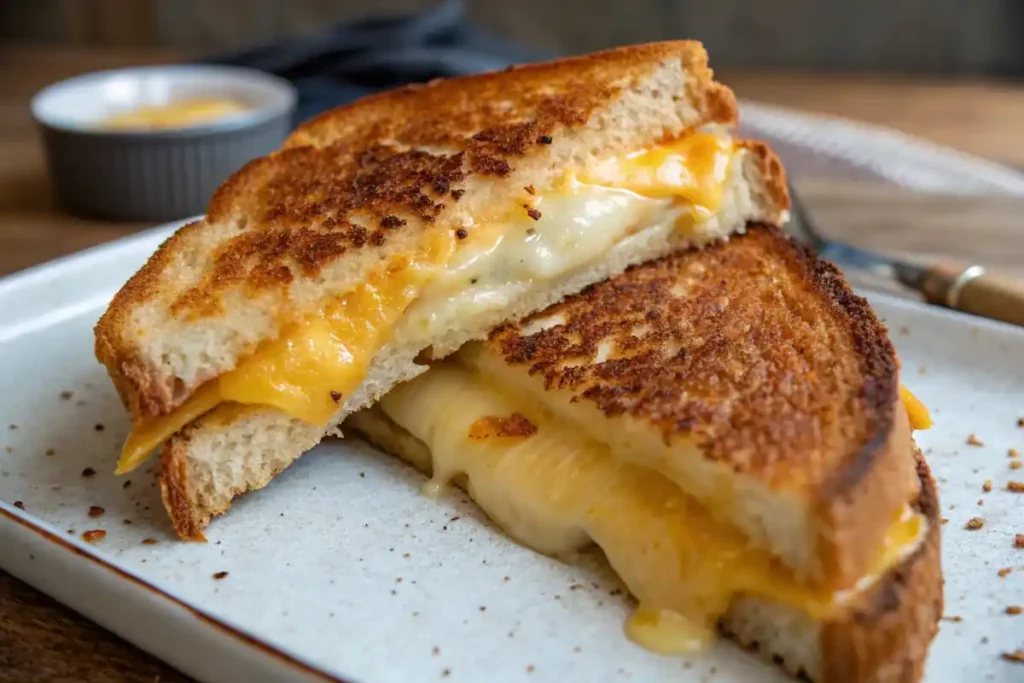 Grilled Cheese Sandwich Slice