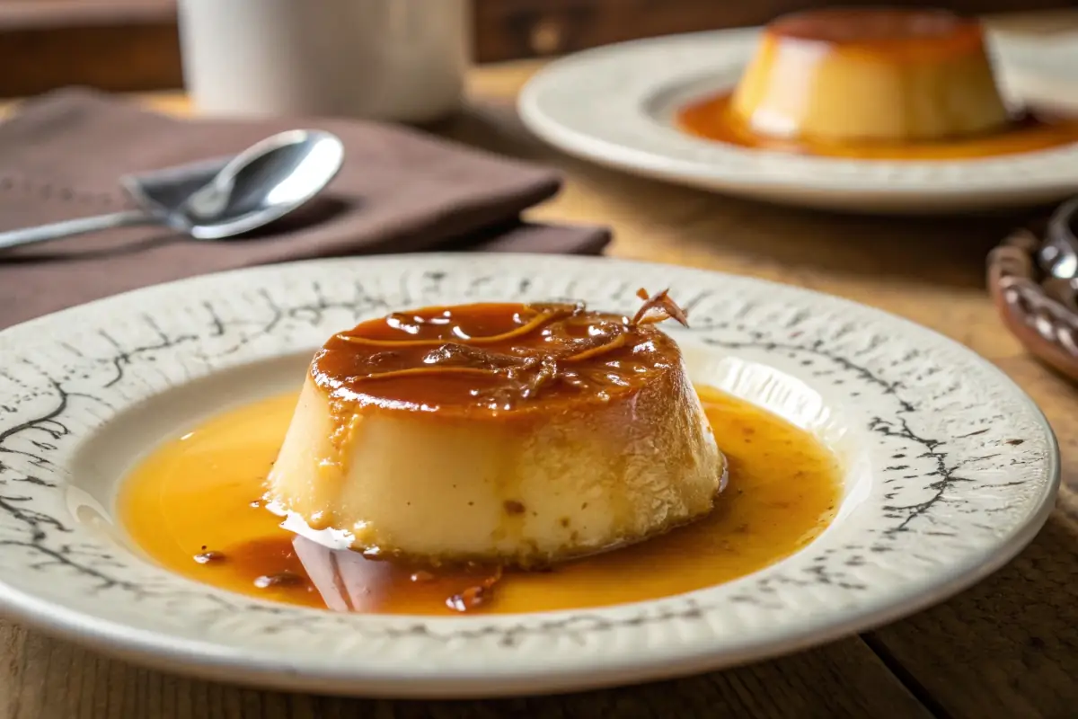 Caramel-glazed Tocino de Cielo dessert
